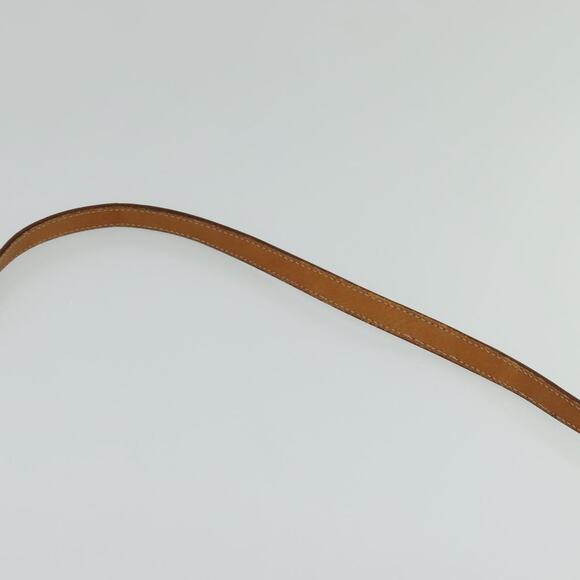 CELINE Macadam Canvas Shoulder Bag Pvc Leather Brown - Picture 8 of 12